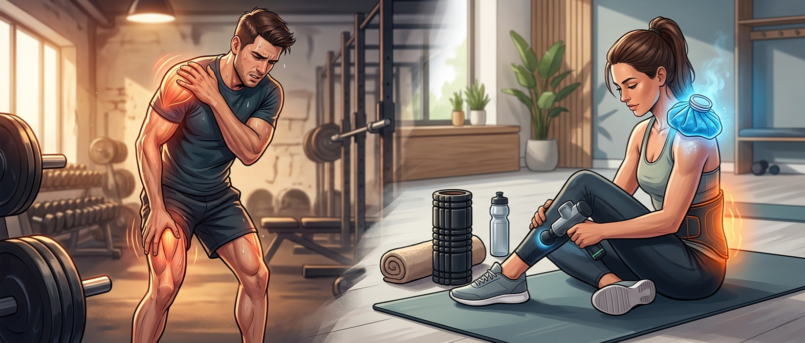 DOMS: Mitos, Causas e o Que Realmente Alivia a Dor Muscular Tardia